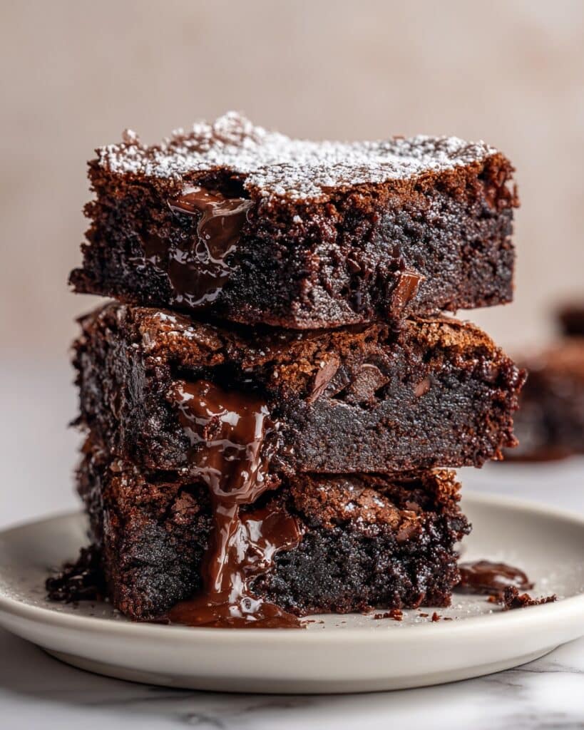 Chocolate Lava Brownies Recipe