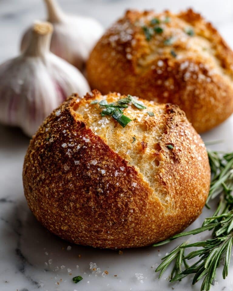 Homemade Garlic Rosemary Bread Recipe