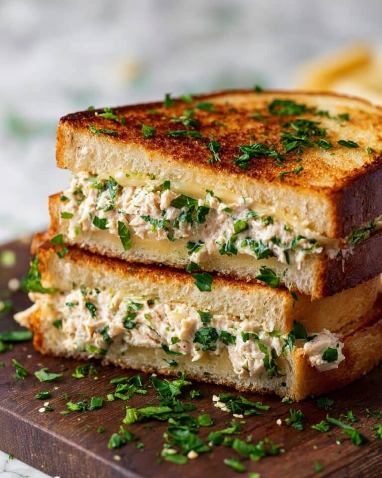 Easy Tuna Melt: Quick, Cheesy Comfort for Busy Nights Recipe
