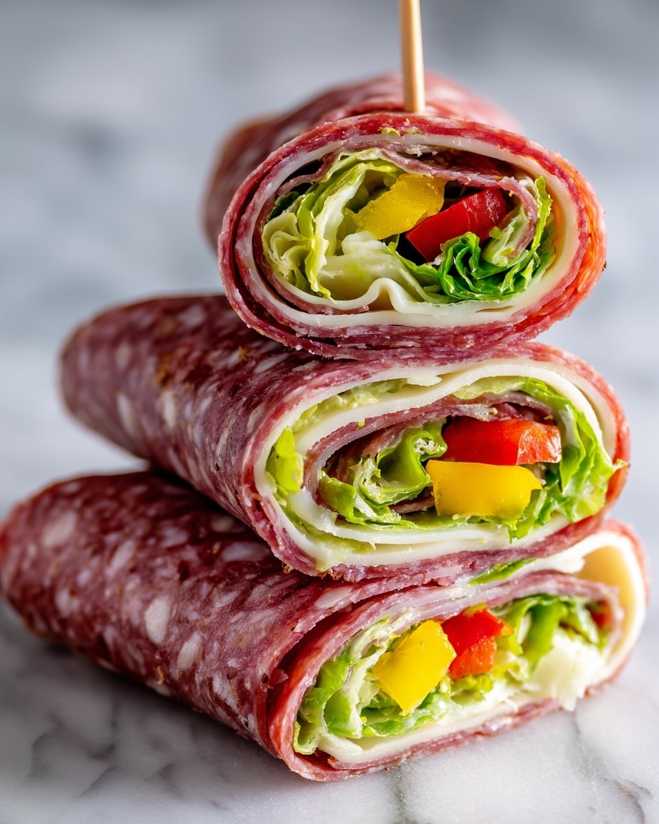 Italian Sub Roll-Up {grain-free} Recipe