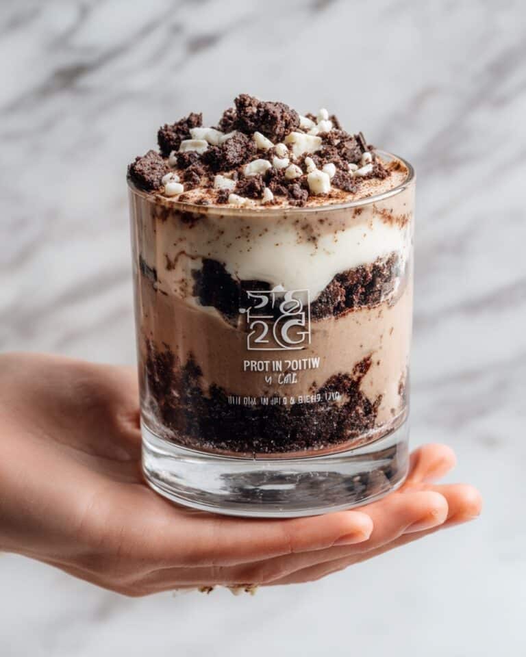 Single-Serve Chocolate Protein Dirt Cup Recipe