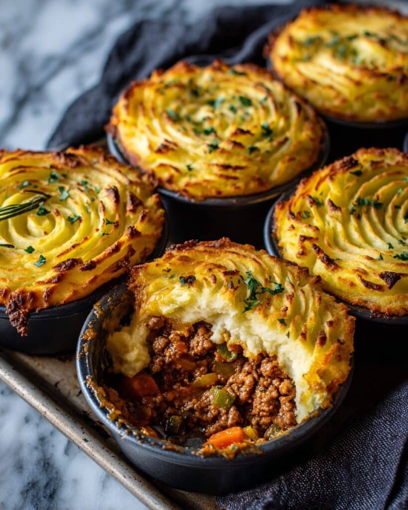Mini Shepherd’s Pies in a Muffin Tin Recipe