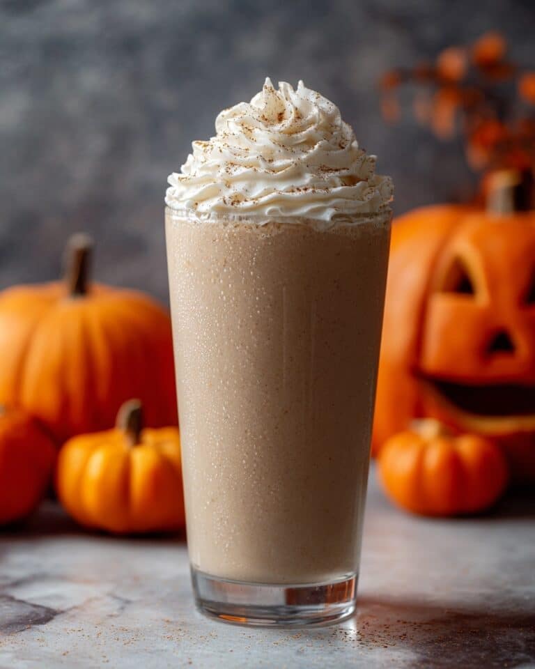Pumpkin Spice Milkshake Recipe
