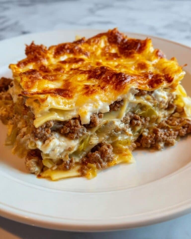 Cabbage Beef Bake Recipe