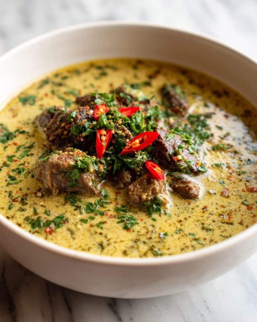 Creamy Philly Cheese Steak Soup Recipe