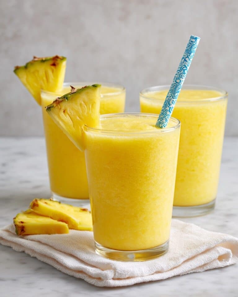 Tropical Pineapple Orange Smoothie Recipe