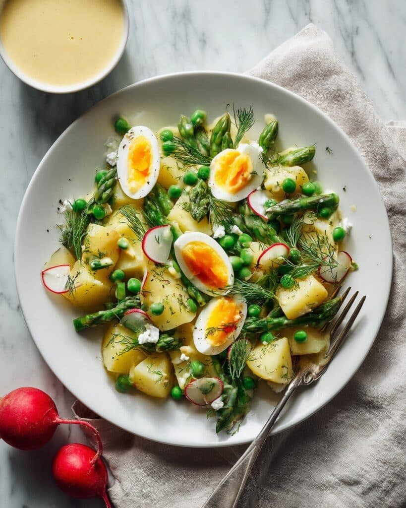 Spring Asparagus Egg Salad with Dill Recipe