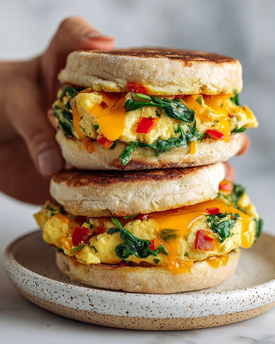 Freezer Friendly Breakfast Sandwiches Recipe
