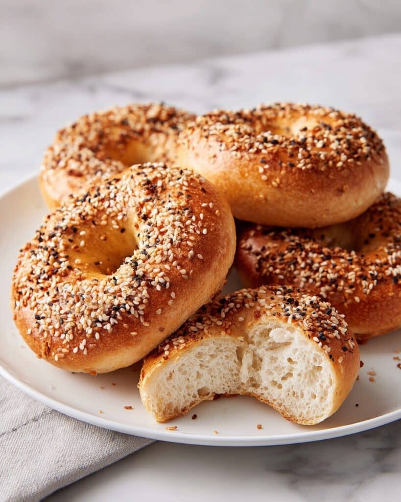 Cottage Cheese Protein Bagel Recipe