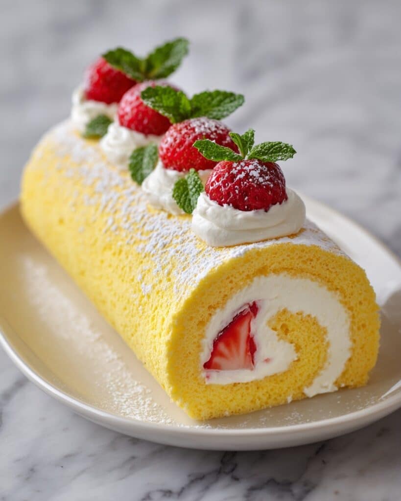 Japanese Swiss Roll Recipe