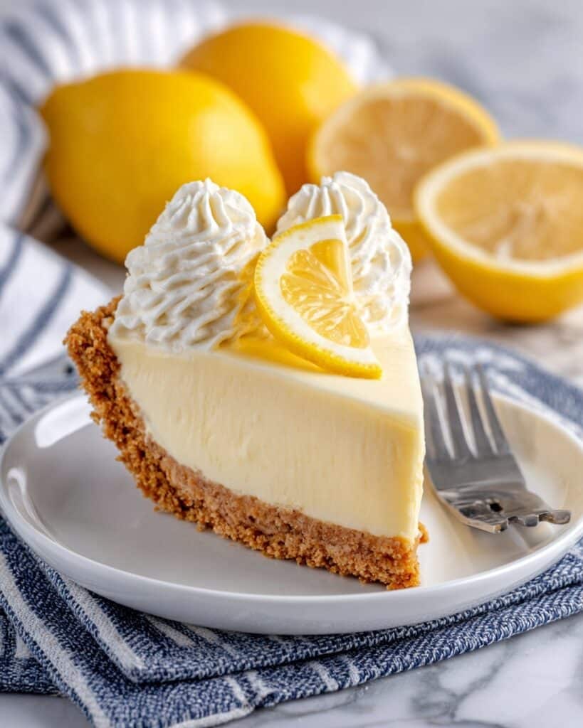 No-Bake Lemon Cream Pie: A Refreshingly Easy Delight Recipe
