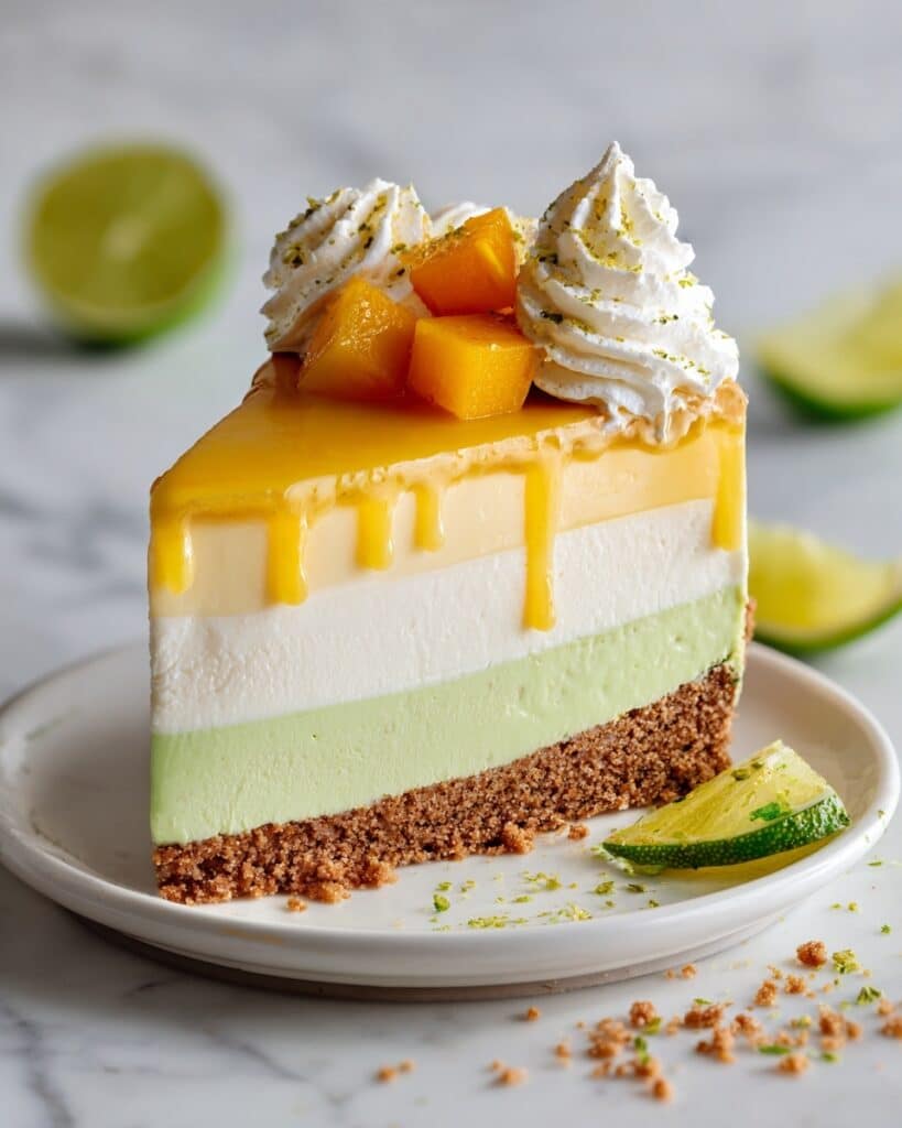 Tropical Mango Key Lime Pie Recipe