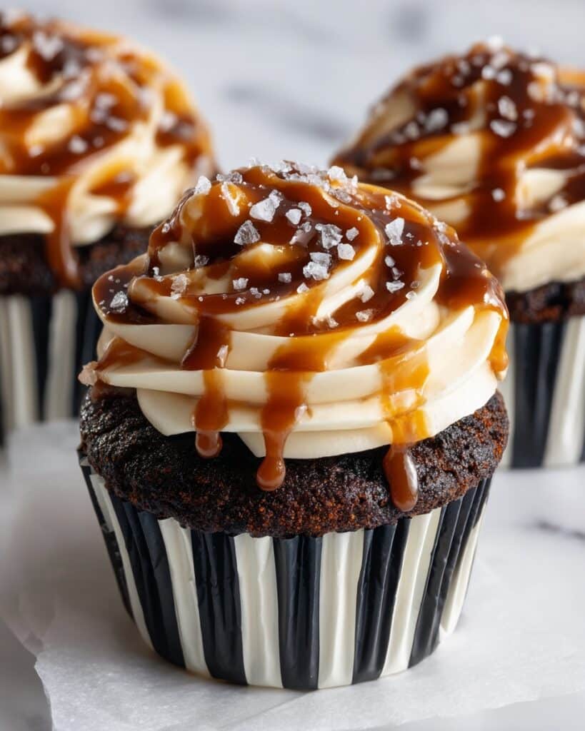 Chocolate Caramel Cupcakes Recipe