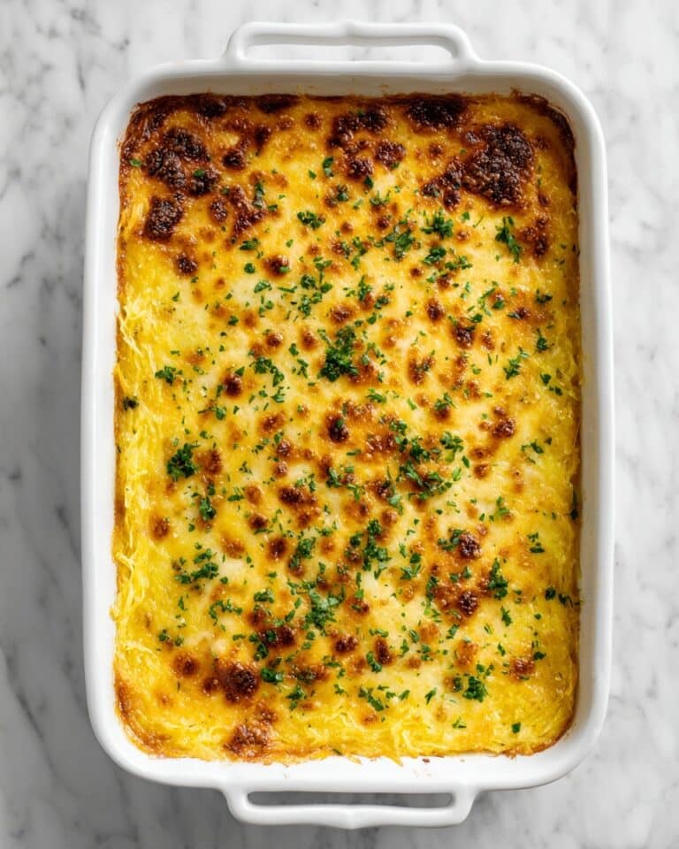 Spaghetti Squash Au Gratin Recipe