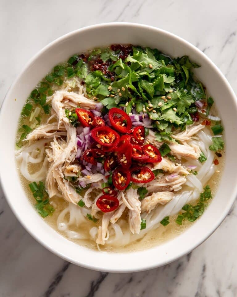 Easy Gluten-Free Vietnamese Lemongrass Chicken Soup Recipe