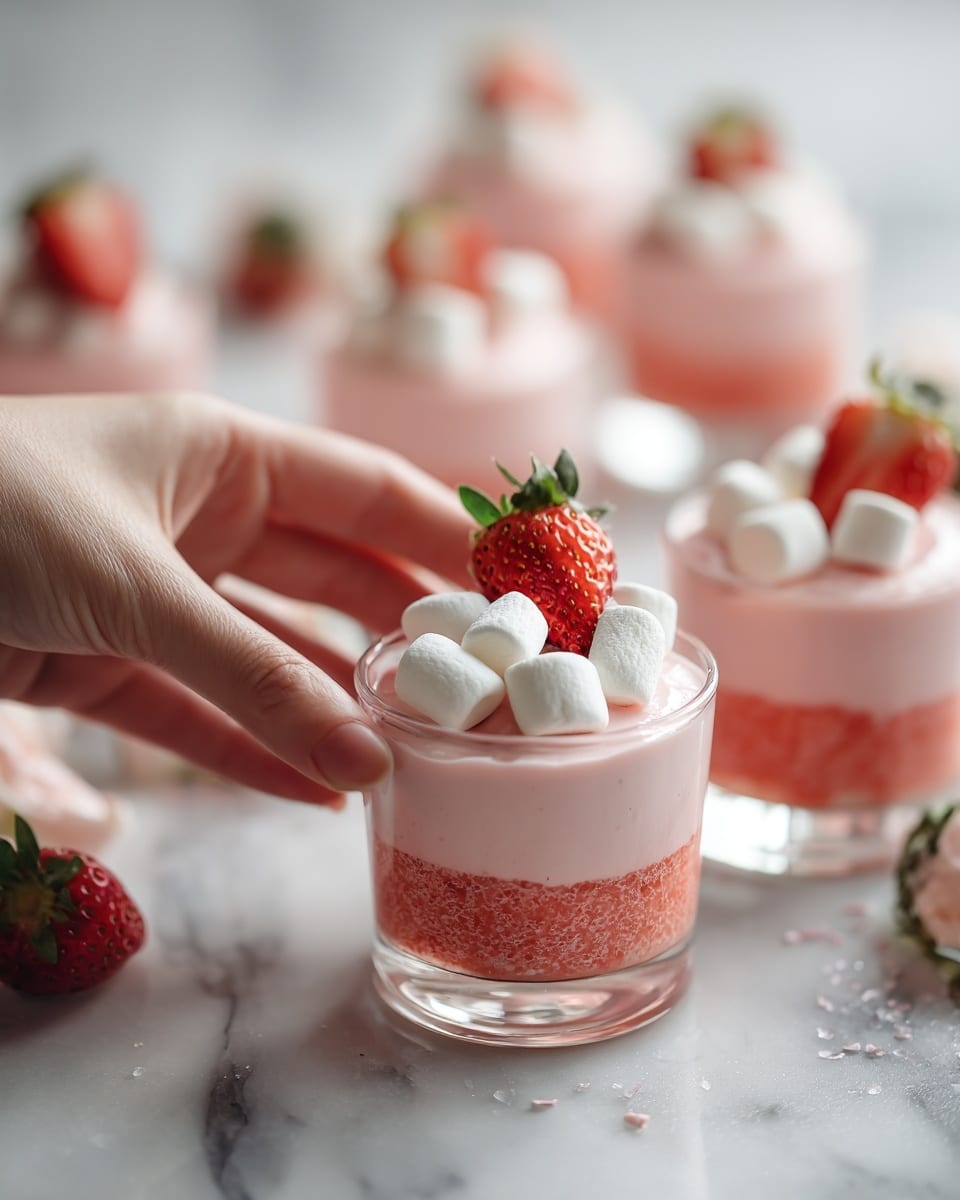 Easy Fresh Strawberry Mousse Recipe