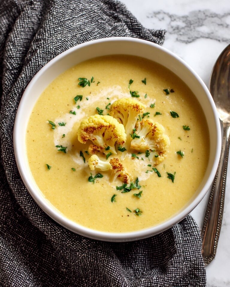 Unbelievably Easy Creamy Cauliflower Soup Recipe