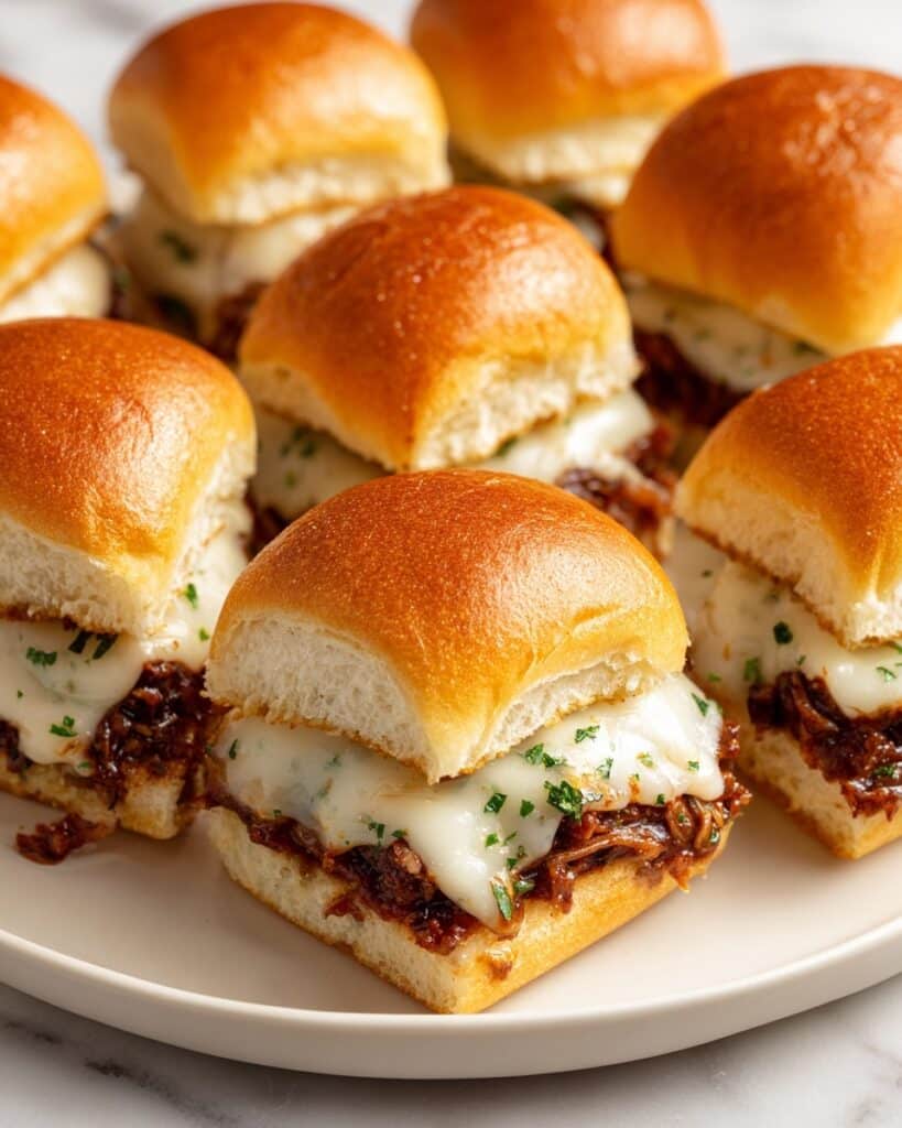 Crispy Potato Sliders with Cheesy Filling Recipe